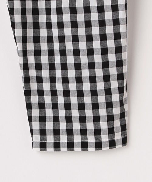 b・ROOM（ビールーム）の「くまレース2wayオールインワン（サロペット/オーバーオール・キッズ・ブラック/ベージュ/サックスブルー・100cm/90cm/120cm/130cm/110cm）」の10枚目の写真