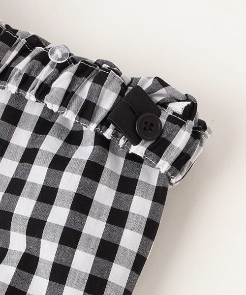 b・ROOM（ビールーム）の「くまレース2wayオールインワン（サロペット/オーバーオール・キッズ・ブラック/ベージュ/サックスブルー・100cm/90cm/120cm/130cm/110cm）」の11枚目の写真