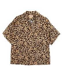 DEL MAR sportswear / デルマースポーツウエアー ANIMAL OPEN SHIRTS アニマル柄 オープンカラーシャツ