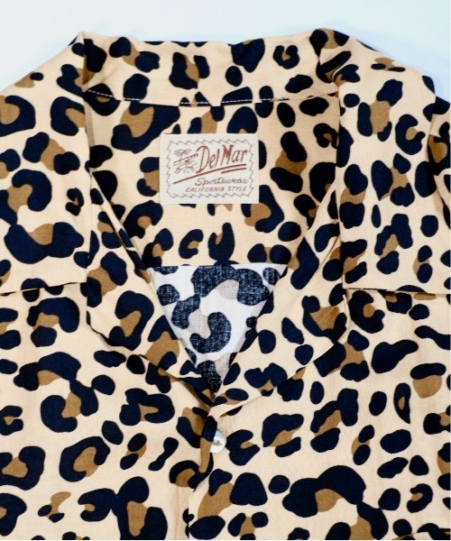 C.E.L.STORE（セルストア）の「DEL MAR sportswear / デルマースポーツウエアー ANIMAL OPEN SHIRTS アニマル柄 オープンカラーシャツ（シャツ/ブラウス・メンズ・キャメル/ベージュ・LARGE/MEDIUM）」の12枚目の写真