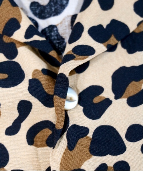C.E.L.STORE（セルストア）の「DEL MAR sportswear / デルマースポーツウエアー ANIMAL OPEN SHIRTS アニマル柄 オープンカラーシャツ（シャツ/ブラウス・メンズ・キャメル/ベージュ・LARGE/MEDIUM）」の13枚目の写真