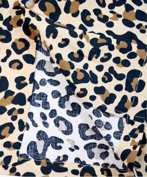 C.E.L.STORE（セルストア）の「DEL MAR sportswear / デルマースポーツウエアー ANIMAL OPEN SHIRTS アニマル柄 オープンカラーシャツ（シャツ/ブラウス・メンズ・キャメル/ベージュ・LARGE/MEDIUM）」の15枚目の写真