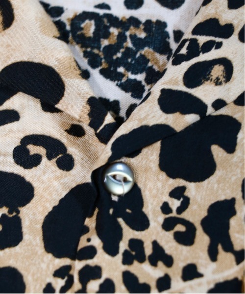 C.E.L.STORE（セルストア）の「DEL MAR sportswear / デルマースポーツウエアー ANIMAL OPEN SHIRTS アニマル柄 オープンカラーシャツ（シャツ/ブラウス・メンズ・キャメル/ベージュ・LARGE/MEDIUM）」の7枚目の写真