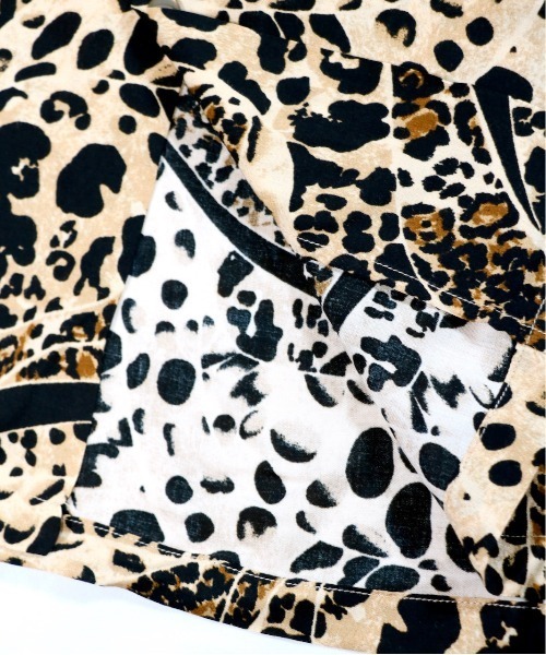 C.E.L.STORE（セルストア）の「DEL MAR sportswear / デルマースポーツウエアー ANIMAL OPEN SHIRTS アニマル柄 オープンカラーシャツ（シャツ/ブラウス・メンズ・キャメル/ベージュ・LARGE/MEDIUM）」の9枚目の写真