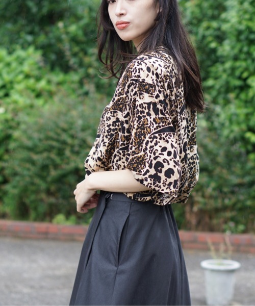 C.E.L.STORE（セルストア）の「DEL MAR sportswear / デルマースポーツウエアー ANIMAL OPEN SHIRTS アニマル柄 オープンカラーシャツ（シャツ/ブラウス・メンズ・キャメル/ベージュ・LARGE/MEDIUM）」の21枚目の写真