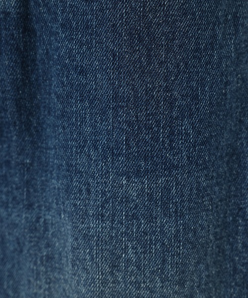 one after another NICE CLAUP（ワンアフターアナザーナイスクラップ）の「ダメージワイドデニムパンツ（デニムパンツ・レディース・ブルー/オフホワイト/ライトブルー・MEDIUM/SMALL）」の9枚目の写真