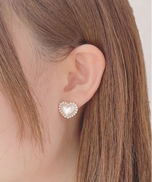 【apres jour×ARIAZ】ぷっくりハートピアス