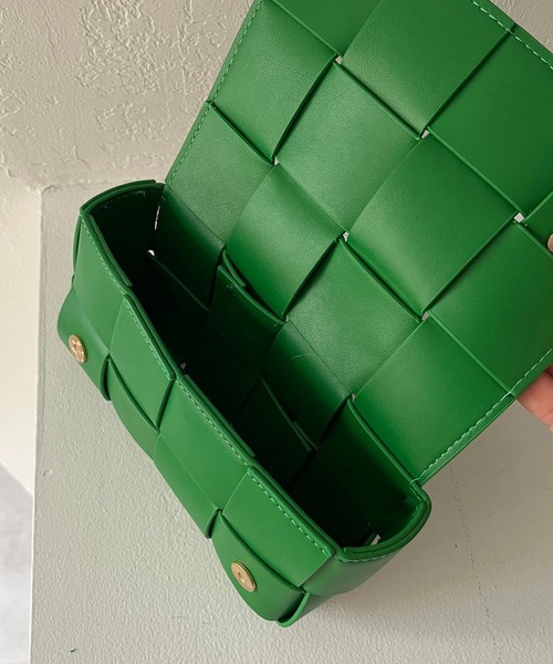 CAPRICIEUX LE'MAGE（カプリシューレマージュ）の「メッシュミニバッグ（ボディバッグ/ウエストポーチ・レディース・ホワイト/ブラック/グリーン・FREE）」の15枚目の写真