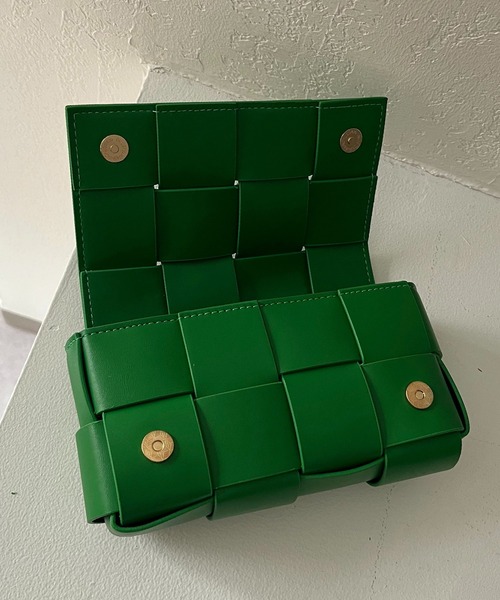 CAPRICIEUX LE'MAGE（カプリシューレマージュ）の「メッシュミニバッグ（ボディバッグ/ウエストポーチ・レディース・ホワイト/ブラック/グリーン・FREE）」の17枚目の写真