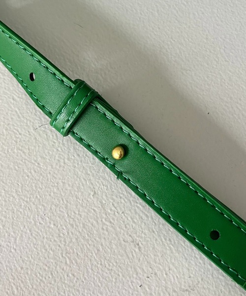 CAPRICIEUX LE'MAGE（カプリシューレマージュ）の「メッシュミニバッグ（ボディバッグ/ウエストポーチ・レディース・ホワイト/ブラック/グリーン・FREE）」の20枚目の写真