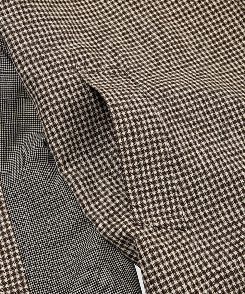 Omar Afridi(オマールアフリディ)の「PIVOT SLEEVE CHESTER COAT(チェスターコート・メンズ・ブラウン系その他/レッド系その他・46/48)」の6枚目の写真