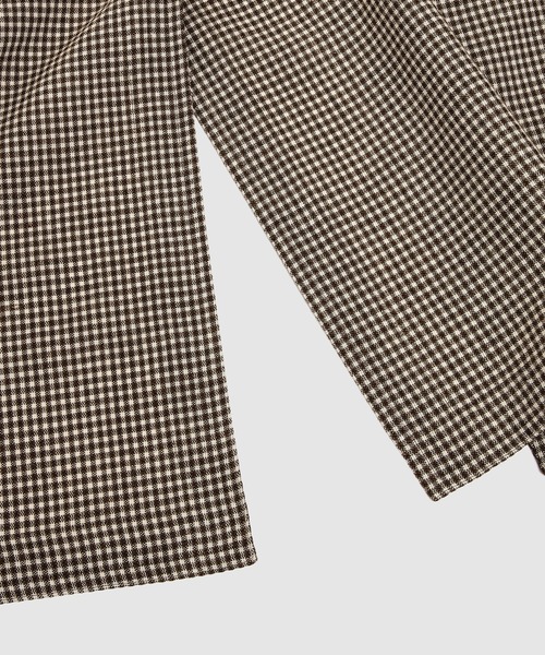 Omar Afridi(オマールアフリディ)の「PIVOT SLEEVE CHESTER COAT(チェスターコート・メンズ・ブラウン系その他/レッド系その他・46/48)」の8枚目の写真