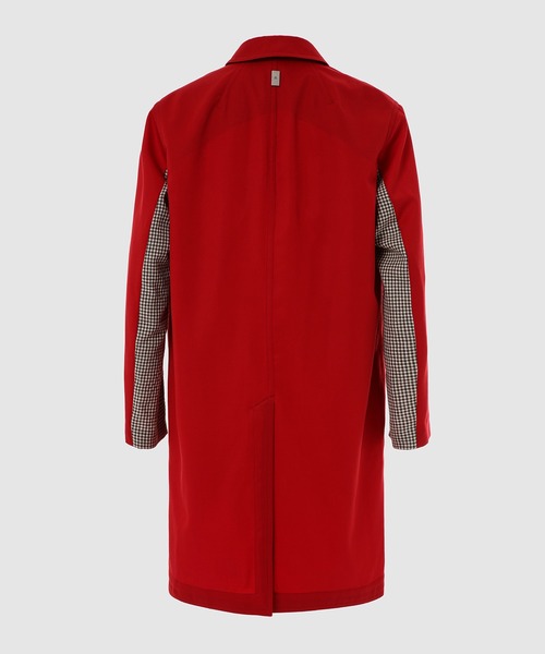 Omar Afridi(オマールアフリディ)の「PIVOT SLEEVE CHESTER COAT(チェスターコート・メンズ・ブラウン系その他/レッド系その他・46/48)」の4枚目の写真