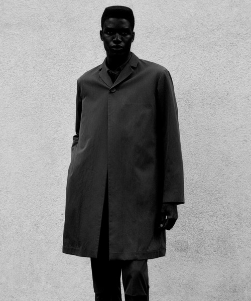 Omar Afridi(オマールアフリディ)の「PIVOT SLEEVE CHESTER COAT(チェスターコート・メンズ・ブラウン系その他/レッド系その他・46/48)」の3枚目の写真