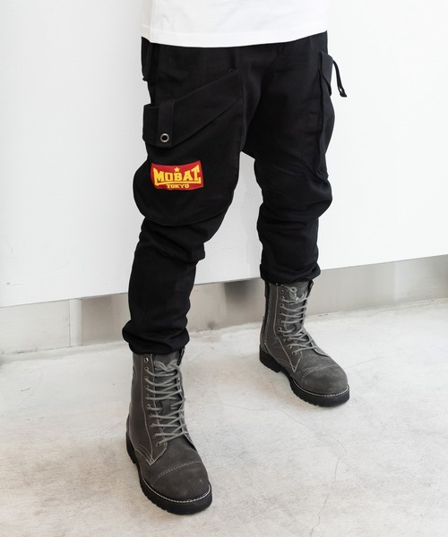 MOBSTYLES(モブスタイル)の「MOBAT SPECIAL ARK CARGO(カーゴパンツ・メンズ・ブラック・M/L/XL)」の7枚目の写真