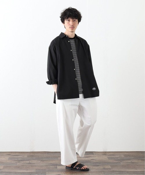 417 EDIFICE（フォーワンセブンエディフィス）の「フライス ボーダー Tシャツ【Made in Japan】（Tシャツ/カットソー・メンズ・その他3/マルチ/その他6・MEDIUM/SMALL/LARGE）」の4枚目の写真