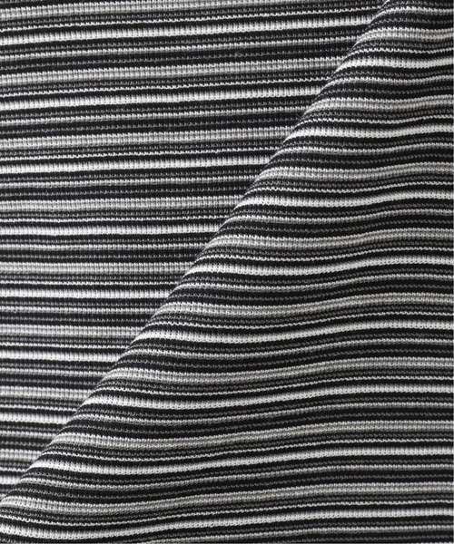 417 EDIFICE（フォーワンセブンエディフィス）の「フライス ボーダー Tシャツ【Made in Japan】（Tシャツ/カットソー・メンズ・その他3/マルチ/その他6・MEDIUM/SMALL/LARGE）」の14枚目の写真