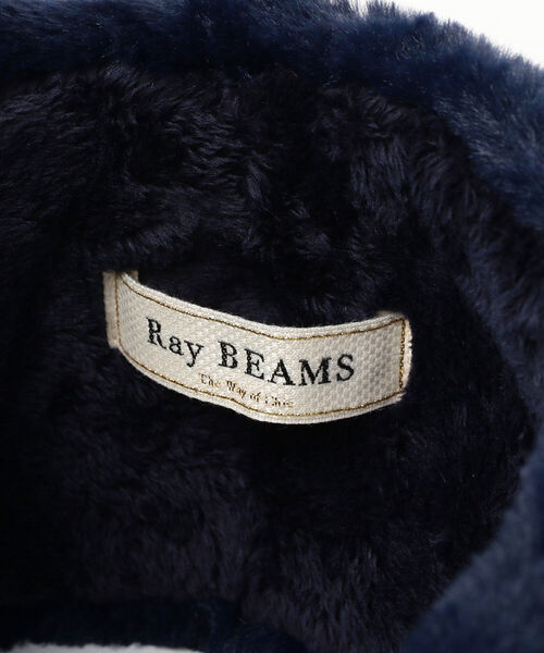Ray BEAMS（レイビームス）の「Ray BEAMS / フェイクファー イヤーマフ（イヤーマフ・レディース・ネイビー/ピンク・ONE SIZE）」の13枚目の写真