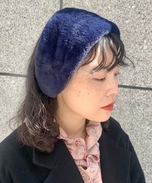 Ray BEAMS / フェイクファー イヤーマフ