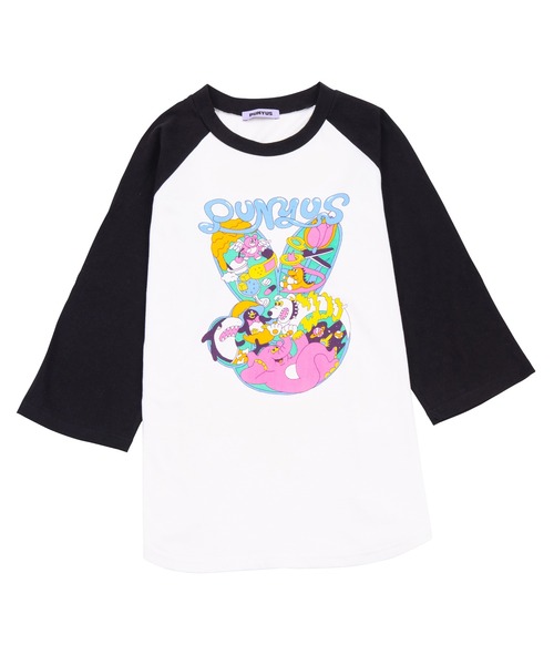 PUNYUS(プニュズ)の「ピースマークラグランTシャツ(Tシャツ/カットソー・レディース・ブラック/イエロー/グリーン・1/2/4/3)」の20枚目の写真