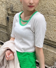 CPCM | バイカラー2WAYプルオーバー(Tシャツ/カットソー)