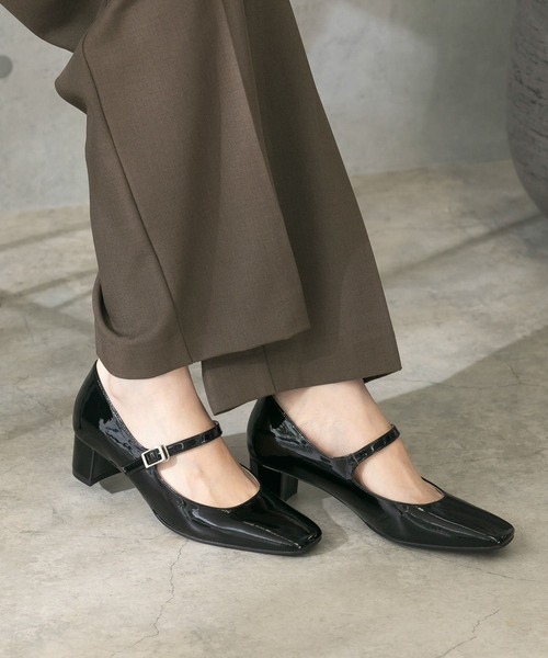 URBAN RESEARCH ROSSO WOMEN（アーバンリサーチ　ロッソ）の「メリージェーンパンプス（パンプス・レディース・ブラック・36/37/38）」の4枚目の写真