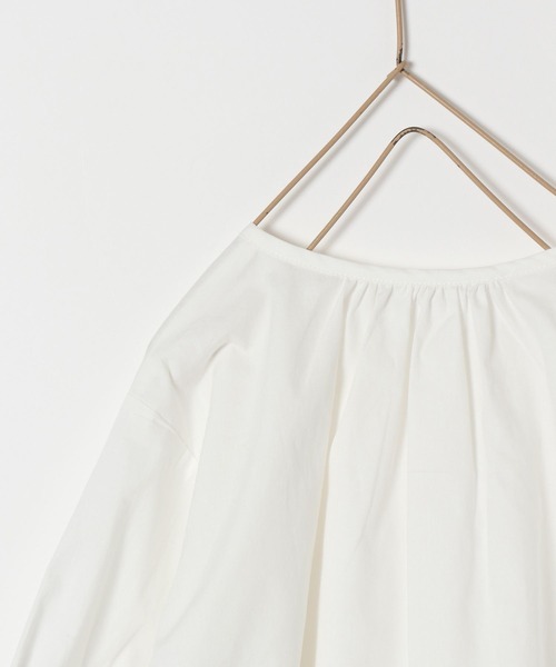 LOWRYS FARM（ローリーズファーム）の「ビッグカラー２ＷＡＹブラウス　162221（シャツ/ブラウス・キッズ・ブラック/オフホワイト・110cm/120cm/130cm/140cm/150cm）」の6枚目の写真