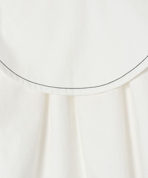 LOWRYS FARM（ローリーズファーム）の「ビッグカラー２ＷＡＹブラウス　162221（シャツ/ブラウス・キッズ・ブラック/オフホワイト・110cm/120cm/130cm/140cm/150cm）」の13枚目の写真