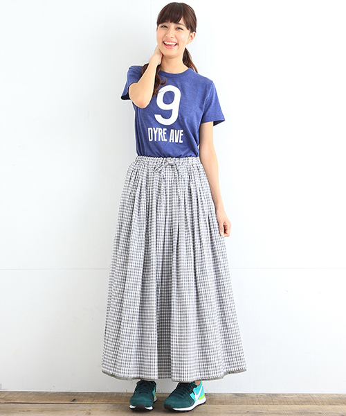 B:MING by BEAMS（ビーミングバイビームス）の「＜VERY 5月号・InRed 6月号掲載＞ビーミング by ビームス / フロッキープリントTシャツ（Tシャツ/カットソー・レディース・ホワイト/チャコールグレー/ネイビー・ONE SIZE）」の16枚目の写真