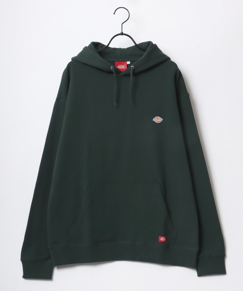 Dickies(ディッキーズ)の「Dickies/ディッキーズ 別注 オーバーサイズ 裏毛 ミニロゴワッペン ワンポイント刺繍 スウェット パーカー フーディー/長袖 トップス プルオーバー/レディース メンズ(パーカー・メンズ・ホワイト/アッシュグレー/ブラック/ダークグリーン/ネイビー/オートミール/ブラック系その他/グレー系その他/ベージュ系その他・M/L/XL)」の17枚目の写真