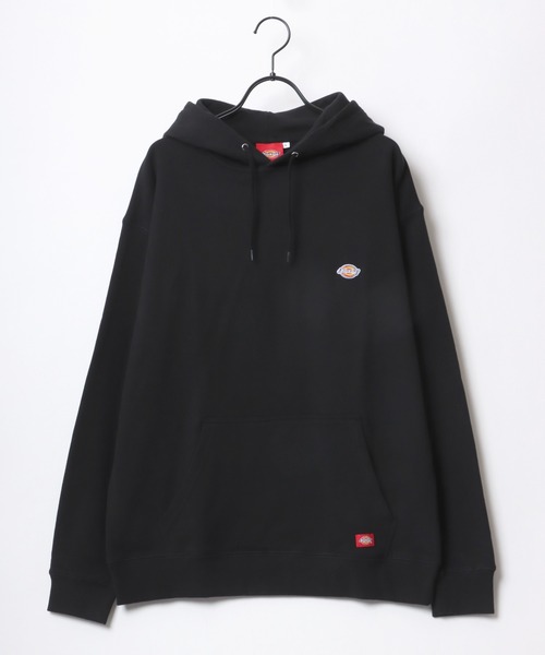 Dickies(ディッキーズ)の「Dickies/ディッキーズ 別注 オーバーサイズ 裏毛 ミニロゴワッペン ワンポイント刺繍 スウェット パーカー フーディー/長袖 トップス プルオーバー/レディース メンズ(パーカー・メンズ・ホワイト/アッシュグレー/ブラック/ダークグリーン/ネイビー/オートミール/ブラック系その他/グレー系その他/ベージュ系その他・M/L/XL)」の11枚目の写真
