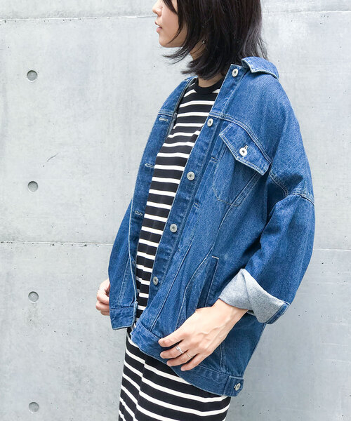 ブランド古着 デニムジャケット デニムジャケット Nano Universe ナノユニバース のファッション通販 Zozoused