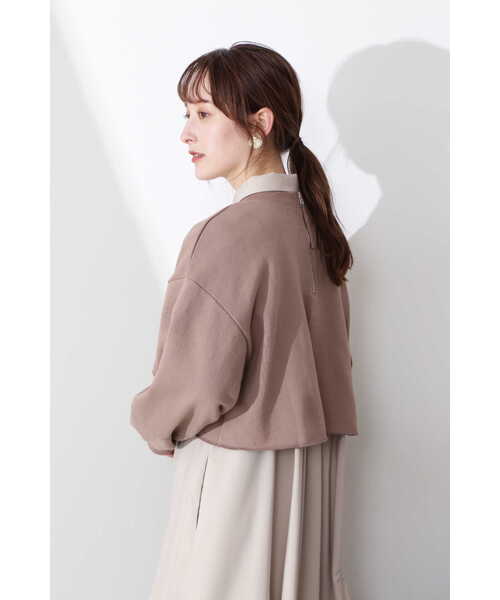 JILL STUART（ジルスチュアート）の「◆ゾーイスウェットシャツ（Tシャツ/カットソー・レディース・ブラウン/ホワイト/ブラック・FREE）」の20枚目の写真