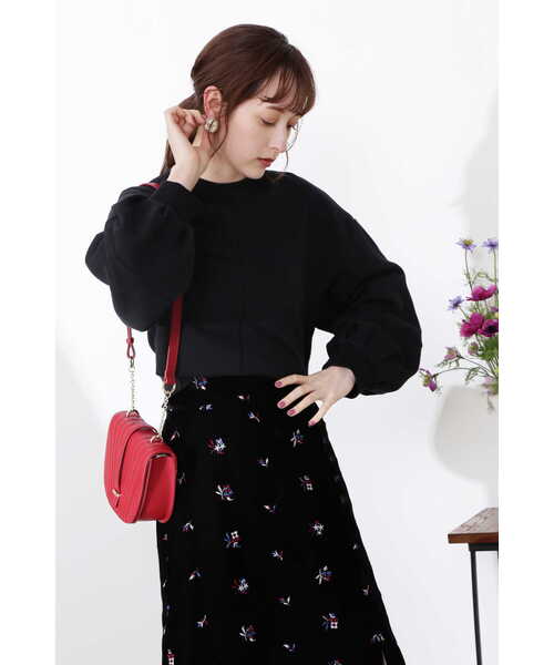 JILL STUART（ジルスチュアート）の「◆ゾーイスウェットシャツ（Tシャツ/カットソー・レディース・ブラウン/ホワイト/ブラック・FREE）」の18枚目の写真