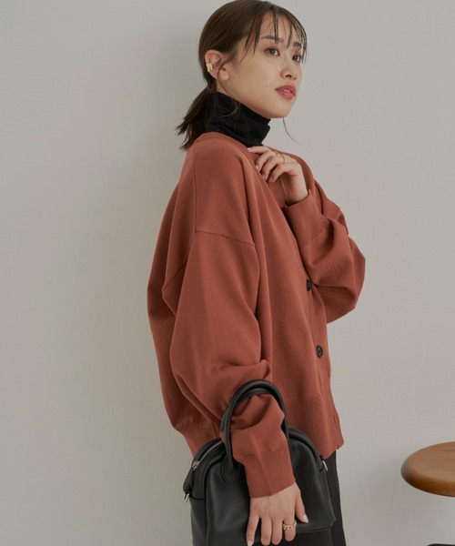 CLEARIMPRESSION (クリアインプレッション)の「2WAYボリュームスリーブカーディガン(カーディガン/ボレロ・レディース・ブラック/ブラウン/アイボリー・FREE)」の7枚目の写真
