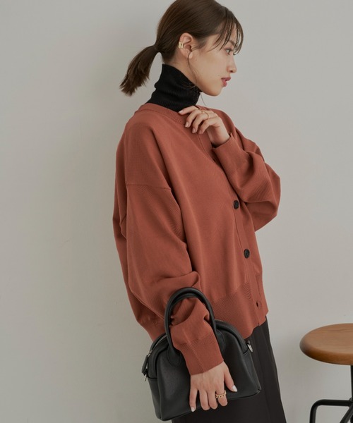 CLEARIMPRESSION (クリアインプレッション)の「2WAYボリュームスリーブカーディガン(カーディガン/ボレロ・レディース・ブラック/ブラウン/アイボリー・FREE)」の8枚目の写真