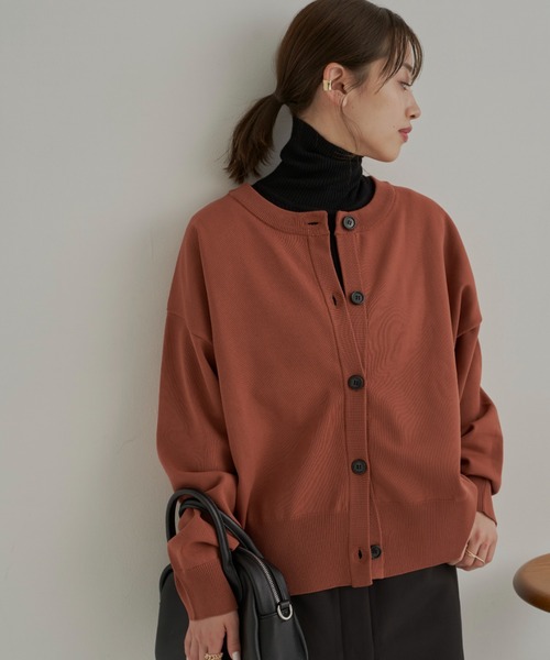 CLEARIMPRESSION (クリアインプレッション)の「2WAYボリュームスリーブカーディガン(カーディガン/ボレロ・レディース・ブラック/ブラウン/アイボリー・FREE)」の6枚目の写真