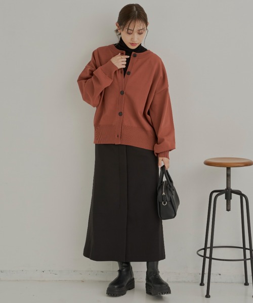 CLEARIMPRESSION (クリアインプレッション)の「2WAYボリュームスリーブカーディガン(カーディガン/ボレロ・レディース・ブラック/ブラウン/アイボリー・FREE)」の9枚目の写真