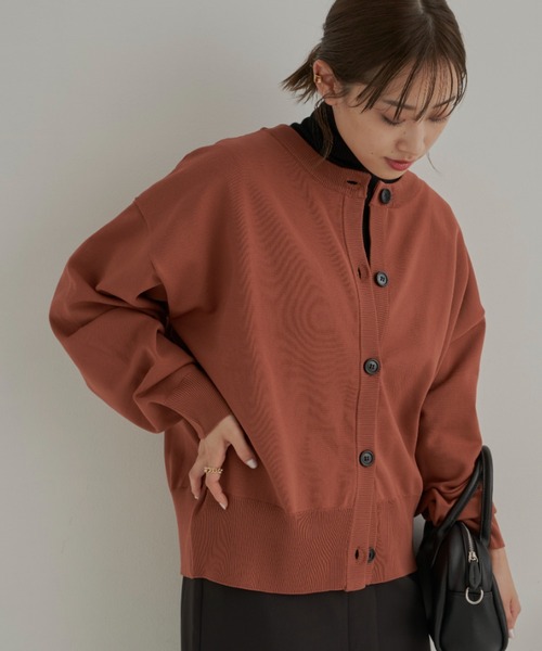 CLEARIMPRESSION (クリアインプレッション)の「2WAYボリュームスリーブカーディガン(カーディガン/ボレロ・レディース・ブラック/ブラウン/アイボリー・FREE)」の5枚目の写真