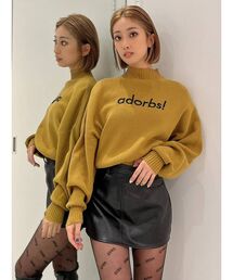 GYDA | adorbs ボトルネックショートニットトップス(ニット/セーター)