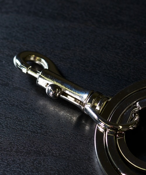 PATRICK STEPHAN（パトリックステファン）の「PATRICK STEPHAN パトリックステファン / Metal key holder 'trirings' メタルリングキーホルダー / 174AAO12（キーホルダー・メンズ・ブラック/シルバー・FREE）」の11枚目の写真