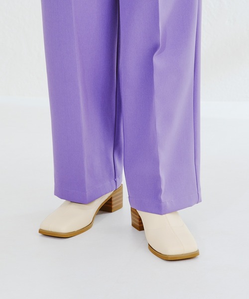 ORiental TRaffic（オリエンタルトラフィック）の「オーバーヒールストレッチブーツ/21402（ブーツ・レディース・ホワイト/ブラック/グレー/レッド・LL/S/M/L/3L/SS）」の8枚目の写真