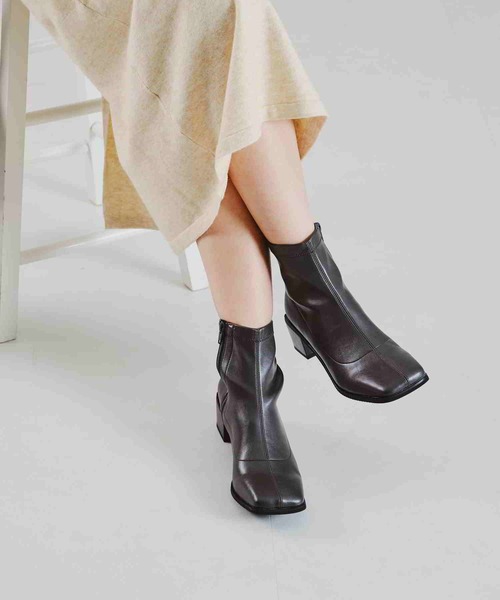 ORiental TRaffic（オリエンタルトラフィック）の「オーバーヒールストレッチブーツ/21402（ブーツ・レディース・ホワイト/ブラック/グレー/レッド・LL/S/M/L/3L/SS）」の12枚目の写真