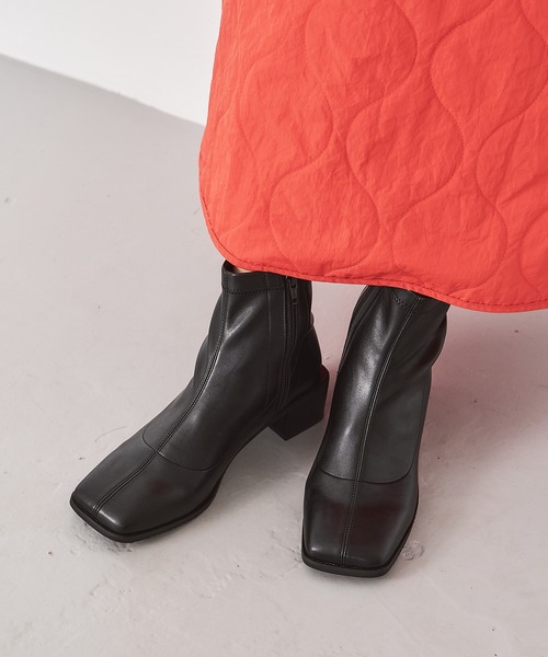 ORiental TRaffic（オリエンタルトラフィック）の「オーバーヒールストレッチブーツ/21402（ブーツ・レディース・ホワイト/ブラック/グレー/レッド・LL/S/M/L/3L/SS）」の10枚目の写真