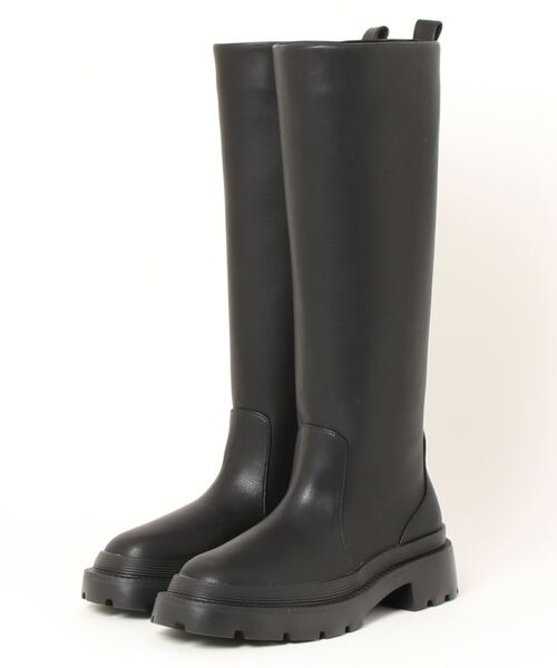DouDou（ドゥドゥ）の「タンクロングブーツ（ブーツ・レディース・ブラック・SMALL/LARGE/MEDIUM）」の11枚目の写真