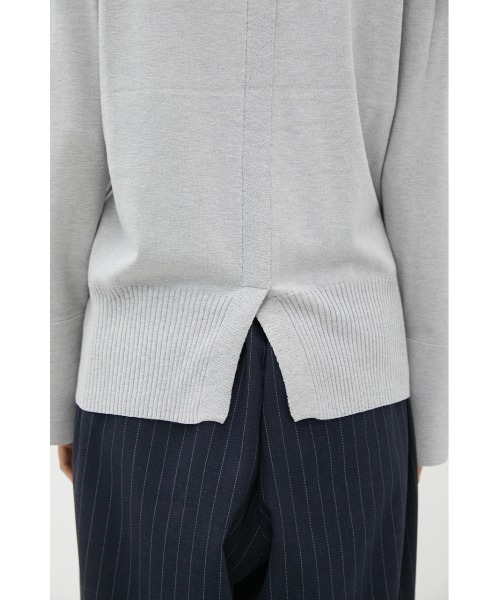 crie conforto（クリーコンフォルト）の「バイカラークルーネックプルオーバー（ニット/セーター・レディース・ネイビー/グレー/イエロー・SMALL/MEDIUM）」の18枚目の写真