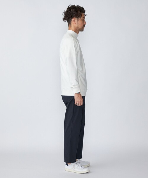 SHIPS（シップス）の「SHIPS: モイスチャー ハイネック プルオーバー 22FW（Tシャツ/カットソー・メンズ・ホワイト/グレー/ブラック/グリーン/ホワイト系その他・MEDIUM/SMALL/LARGE/X-LARGE）」の13枚目の写真