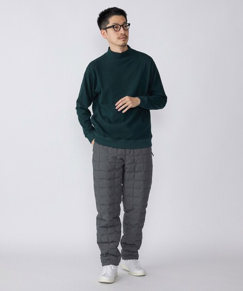 SHIPS（シップス）の「SHIPS: モイスチャー ハイネック プルオーバー 22FW（Tシャツ/カットソー・メンズ・ホワイト/グレー/ブラック/グリーン/ホワイト系その他・MEDIUM/SMALL/LARGE/X-LARGE）」の21枚目の写真