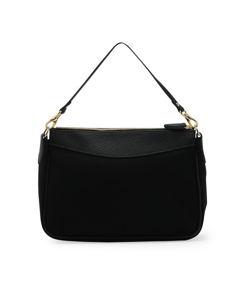 YOUNG&OLSEN The DRYGOODS STORE（ヤングアンドオルセン）の「【YOUNG&OLSEN for SALON】キャンバスウォレットバッグ/ポーチ（ハンドバッグ・レディース・ブラック/キャメル/ワイン・FREE）」の9枚目の写真