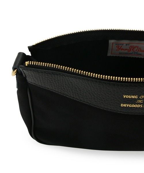 YOUNG&OLSEN The DRYGOODS STORE（ヤングアンドオルセン）の「【YOUNG&OLSEN for SALON】キャンバスウォレットバッグ/ポーチ（ハンドバッグ・レディース・ブラック/キャメル/ワイン・FREE）」の21枚目の写真